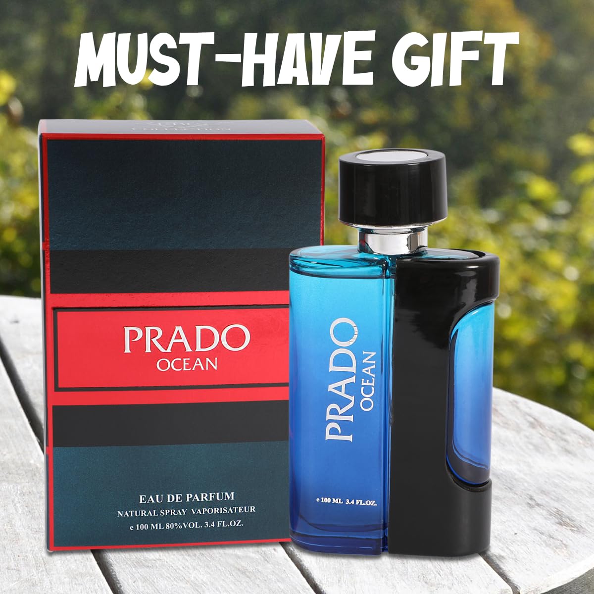 Amazon.com : Prado Ocean Eau de Parfum for Men – Fresh Spicy Woody